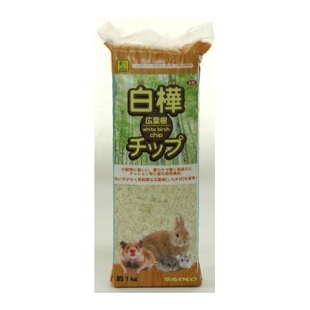 三晃商会 三晃 白樺・広葉樹チップ 1Kg