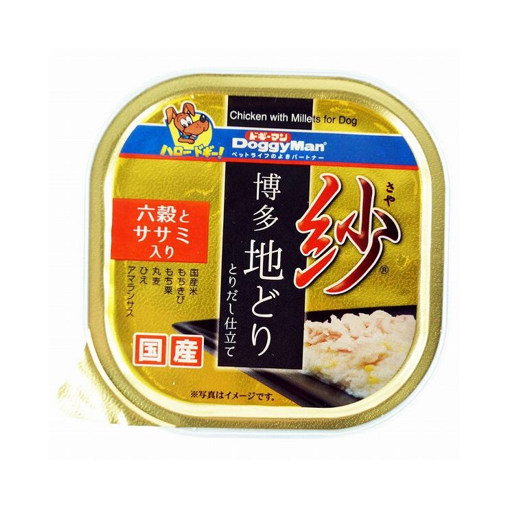 Natural - ドギーマン 紗 博多地どり 六穀とササミ入 100g