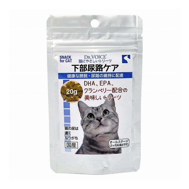 ヴォイス ドクターズヴォイス 猫にやさしいトリーツ 下部尿路ケア 20g