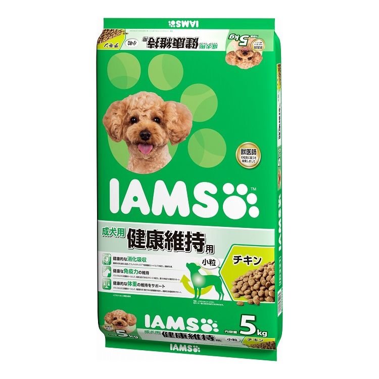 マースジャパンリミテッド アイムス 成犬用 健康維持用 チキン 小粒 5kg【送料無料】
