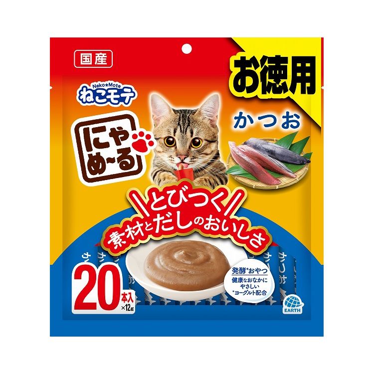 其它 - アース・ペット にゃめ~る かつお 20本