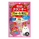 【12個セット】 CIAO クランキー ちゅ~る和え 本格鰹だし味 6g×7袋 x12【送料無料】
