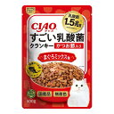 【8個セット】 CIAO すごい乳酸菌クランキー かつお節入り まぐろミックス味 500g x8【送料無料】