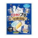 【4個セット】 CIAOプチ かつお・ささみ 大袋タイプ 9g×12個 x4【送料無料】