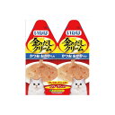 【12個セット】 いなば 金のだしクリーム かつお おかか入り 60g (30g×2) x12