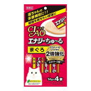 【24個セット】 CIAO エナジーちゅ~る まぐろ 14g×4本 x24【送料無料】