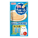 【6個セット】 CIAO ちゅ~る 乳酸菌入り かつお 14g×4本 x6