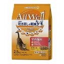 ユニチャーム AllWell 室内猫用 チキン味挽き小魚とささみフリーズドライパウダー入り 2.5kg (500g×5袋)【送料無料】