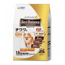 【4個セット】 ユニチャーム ベストバランス カリカリ仕立て チワワ用 10歳以上用 1.8kg【送料無料】