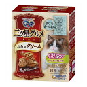 【4個セット】 ユニチャーム 銀のスプーン三ツ星グルメ お魚味クリーム毛玉ケア 180g (18g標準×10袋)【送料無料】