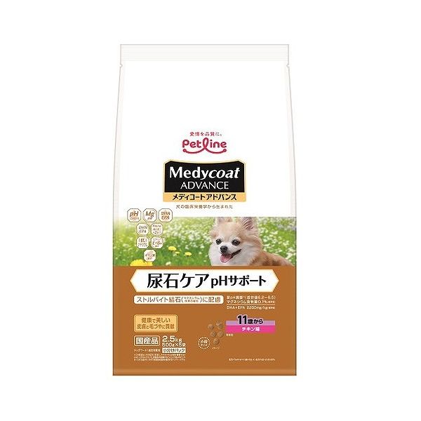 【取り寄せ品のご注意事項（ご注文前にご確認ください）】・本商品は原則注文後のキャンセルはお受けできません。・本商品と他商品で同梱注文をいただき、仮に他商品が完売等でご用意できない場合でも本商品は発送させていただきます。・本商品を複数（2点以上）注文いただき、完売等で注文数のご用意できない場合でもご用意できた数量は発送させていただきます。【商品説明】毎日の食事で下部尿路の健康維持に配慮したドッグフード！・DHA、EPAが豊富な魚とフィッシュオイルを使用し、下部尿路の健康維持に配慮。・マグネシウムの含有量を調整。尿pHを適正にコントロールするバランス設計。■マグネシウム含有量0.095％(標準値)■尿pH設計値 6.2〜6.5●原材料(成分)穀類(とうもろこし、コーングルテンミール)、肉類(ミートミール、チキンミール、チキンレバーパウダー)、豆類(おから、脱脂大豆)、油脂類(動物性油脂、フィッシュオイル：DHA・EPA源)、魚介類(フィッシュミール)、セルロース、糖類(フラクトオリゴ糖)、セレン酵母、シャンピニオンエキス、ビタミン類(A、D3、E、K3、B1、B2、パントテン酸、ナイアシン、B6、葉酸、ビオチン、B12、C、コリン)、ミネラル類(カルシウム、ナトリウム、カリウム、塩素、鉄、コバルト、銅、マンガン、亜鉛アミノ酸複合体、亜鉛、ヨウ素)、酸化防止剤(ローズマリー抽出物、ミックストコフェロール)●賞味／使用期限(未開封)540日※仕入れ元の規定により3ヵ月を切った商品は出荷しません。●保存方法別途パッケージに記載●原産国または製造地日本【送料について】北海道、沖縄、離島は送料を頂きます。