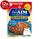 【12個セット】 CIAO forAIMクランキー かつお節入り かつお味 170g x12【送料無料】