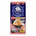 【8個セット】 いなば 魚づくし 高齢猫用 まぐろ・かつお ささみ入り 60g×3袋入 x8【送料無料】