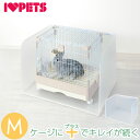 小動物用 プラスクリーン M ケージカバー 囲い 71×54cm以内対応 飛散ガード ケージガード 飛散防止 飛び散り防止 目隠し トイレカバー ケージ用カバー うさぎ 鳥かご ミニアニマル ボンビアルコン【送料無料】(4)