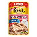 いなばペットフード 金のだしパウチ まぐろ・かつお 40g