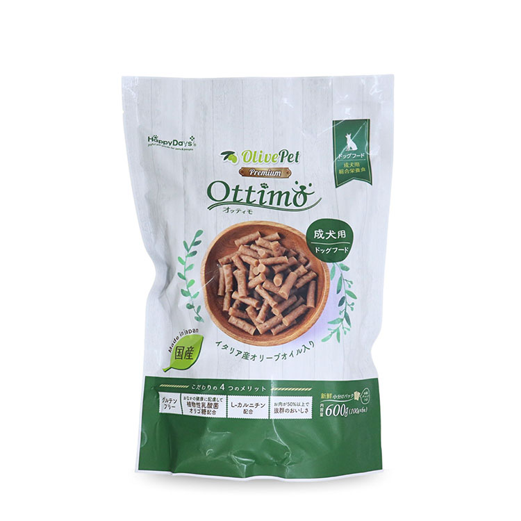 ペットプロ HappyDays OlivePet プレミアム オッティモ成犬用100g×6個入【送料無料】
