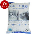 【7個セット】 ペットプロ ブルーの紙砂 6L【送料無料】
