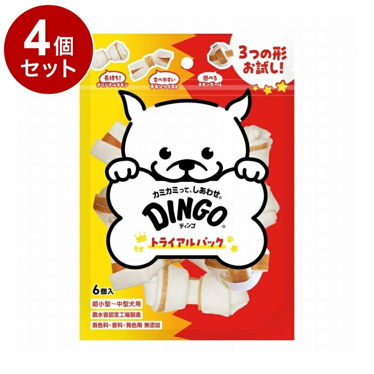 【4個セット】 ディンゴ トライアルパック 6個入