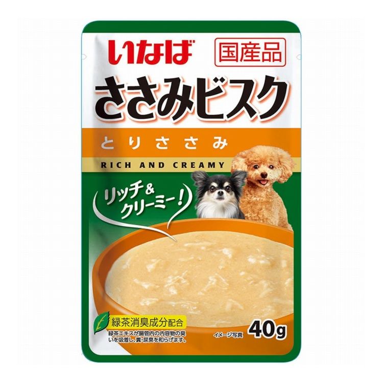 いなばペットフード ささみビスク とりささみ 40g