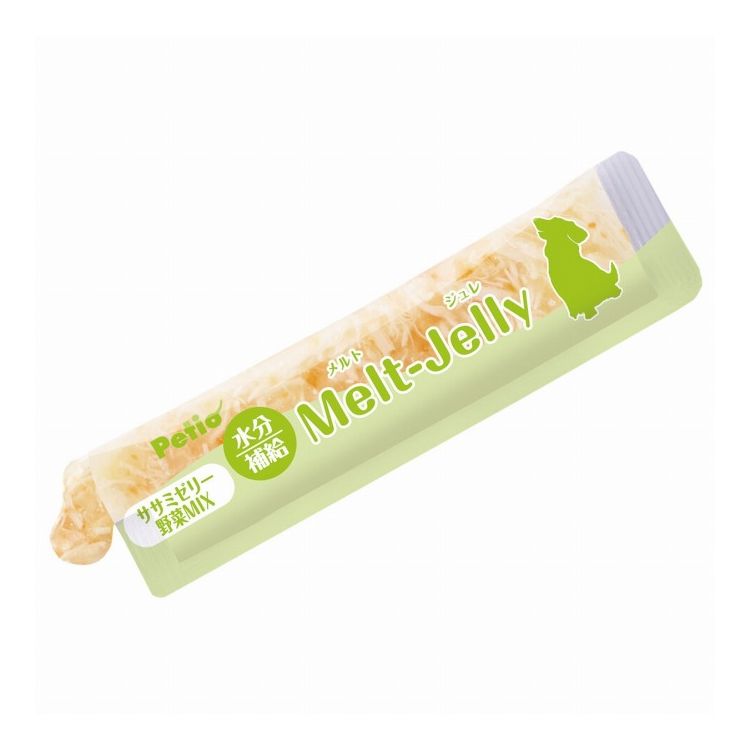ペティオ メルトジュレ ForDog 水分補給 ササミゼリー野菜MIX乳酸菌入り 10本