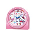 セイコー SEIKO 目覚まし時計 おしゃべりクロック ハローキティ CQ134P ピンク【楽ギフ_包装】