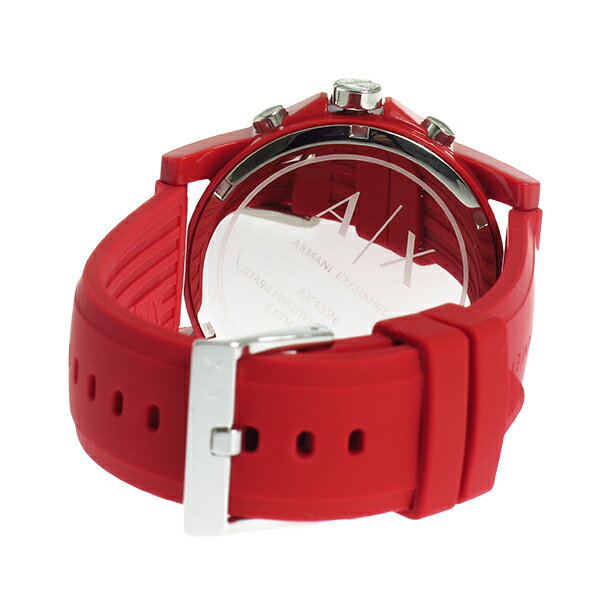 アルマーニ エクスチェンジ ARMANI EXCHANGE クロノ クオーツ メンズ 腕時計 時計 AX1328 レッド