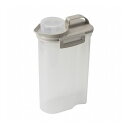 日本製 冷蔵庫 米びつ 米入れ 米容器 ライスストッカー 2.4kg用 ワームグレー LD-243 Style Storage(代引不可)【送料無料】