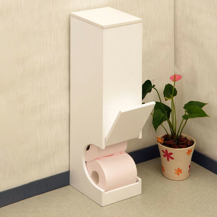 Other - オスマック ロールペーパーラック スリム 収納 トイレ収納 トイレットペーパーラック 幅16cm 奥行16cm 高さ54cm トイレラック サニタリー収納【送料無料】