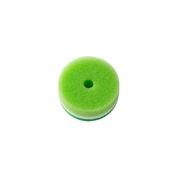 マーナ 日本製 POCO キッチンスポンジ リフィル DG ディープグリーン K095DG リフィル 丸いスポンジ 穴..