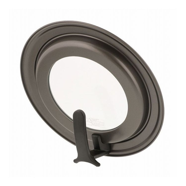 Ih/Gas Compatible - ベストコ フライパン ふた 26-30cm 対応 立つ ガラス窓付 L スタンド式 日本製 MA-2056 エコロジカルフライパンカバー【送料無料】