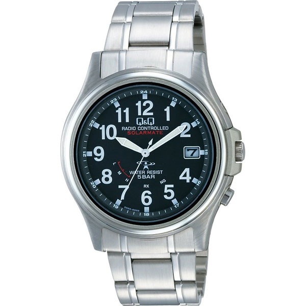 【CITIZEN】シチズン Q&Q 電波ソーラー メンズ腕時計HG00-205 SOLARMATE (ソーラーメイト) /1点入り(代引き不可)