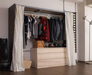 伸縮クローゼットハンガー NJ-0003 日本製【送料無料】