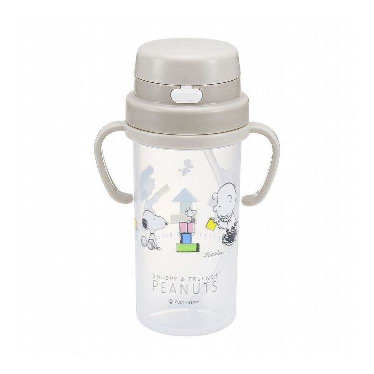 オーエスケー 日本製 スヌーピー ストローボトル 370ml SC-370S お弁当 ランチOSK