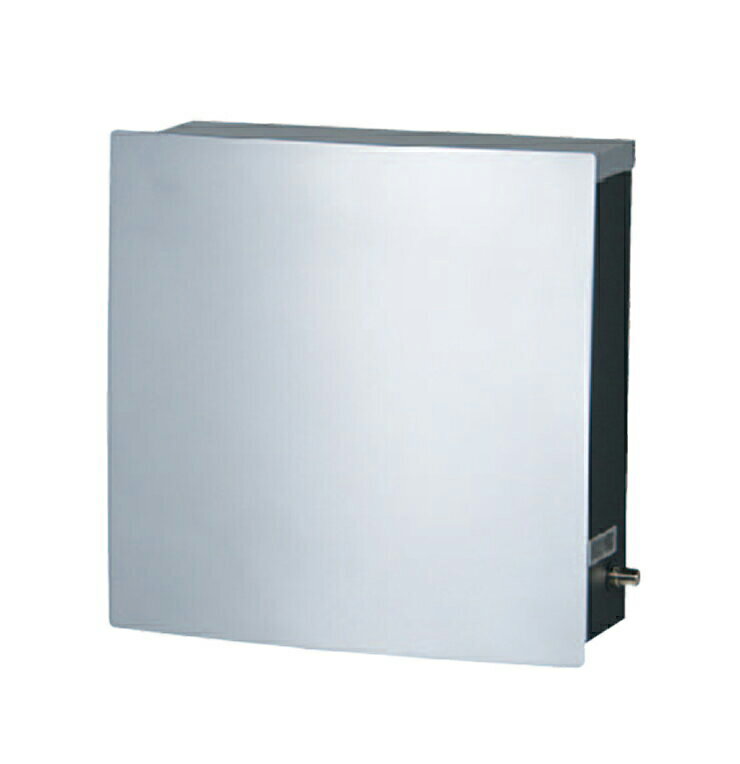 鍵付き 宅配ボックス 兼用 郵便ポスト 亜鉛メッキ鋼板製 壁掛け仕様 壁付け仕様 ポスト 郵便受け KGY ..