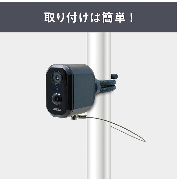 ムサシ どこでもセンサーカメラ用 盗難防止ワイヤー C-BT7000専用 盗難防止 専用ワイヤー 50cm 本体別売り musashi(代引不可)【送料無料】