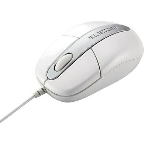 ELECOM ホイール付きコンパクトイメージセンサマウス M1シリーズ ホワイト ( M-M1UP2RWH )(入力装置)