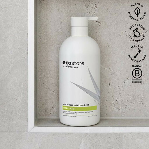 【単品5個セット】 ecostore ボディウォッシュ レモングラス&ライムリーフ 900mL エコストア ボディウォッシュ ポンプタイプ 自然 爽やか【送料無料】 【単品5個セット】 ecostore ボディウォッシュ レモングラス&ライムリーフ 900mL エコストア ボディウォッシュ ポンプタイプ 自然 爽やか【送料無料】