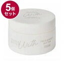 【単品5個セット】 ママバターWITH フェイス&ボディバター 保湿成分 深く潤い 乾燥 柔らかい マルチバーム バーム モイスチャー フェイス ボディ ママバター ウィズ【送料無料】