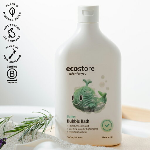 ecostore バブルバス 500mL エコストア 泡風呂 沐浴剤 保湿 赤ちゃん 沐浴 子供 キッズ お風呂 バスタイム 柔らかい泡 しっとり【送料無料】 ecostore バブルバス 500mL エコストア 泡風呂 沐浴剤 保湿 赤ちゃん 沐浴 子供 キッズ お風呂 バスタイム 柔らかい泡 しっとり【送料無料】