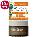 【単品10個セット】 アロマキフィ オーガニックバーム ウェットスムース 40g 濡れ髪 スタイリング スタイリング剤 保湿バーム バーム オーガニック【送料無料】