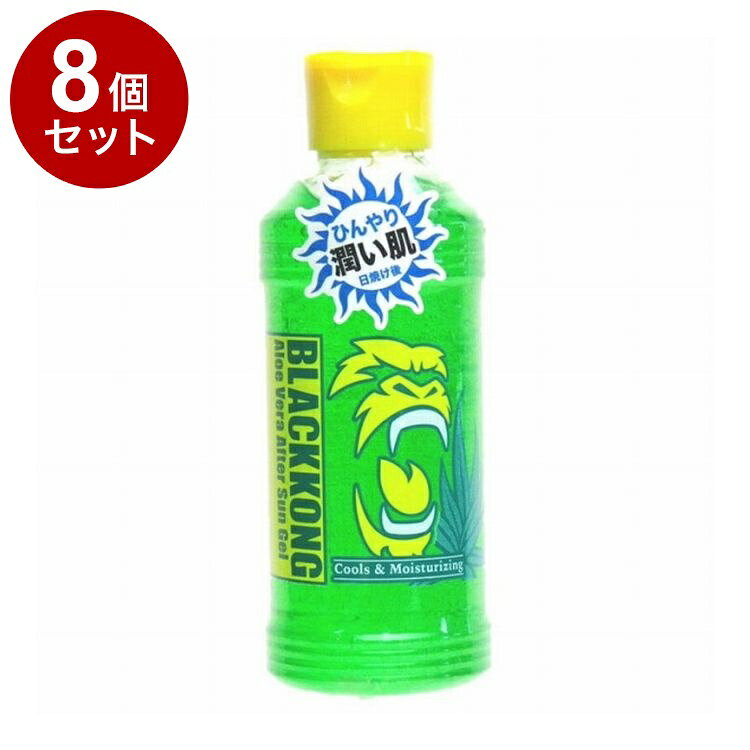 【単品8個セット】 ブラックコング モイスチャライジングジェル 保湿 180g【送料無料】