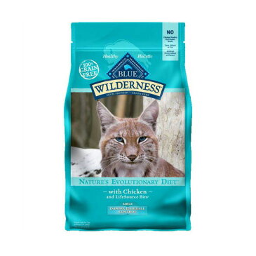 ブルーバッファロー 正規品 BLUE ウィルダネス 成猫用室内飼い・毛玉ケアチキン 5lbs/2.27kg【送料無料】