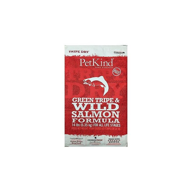 ペットカインド トライプドライ TripeDry グリーントライプ&ワイルドサーモン 6.35kg【送料無料】