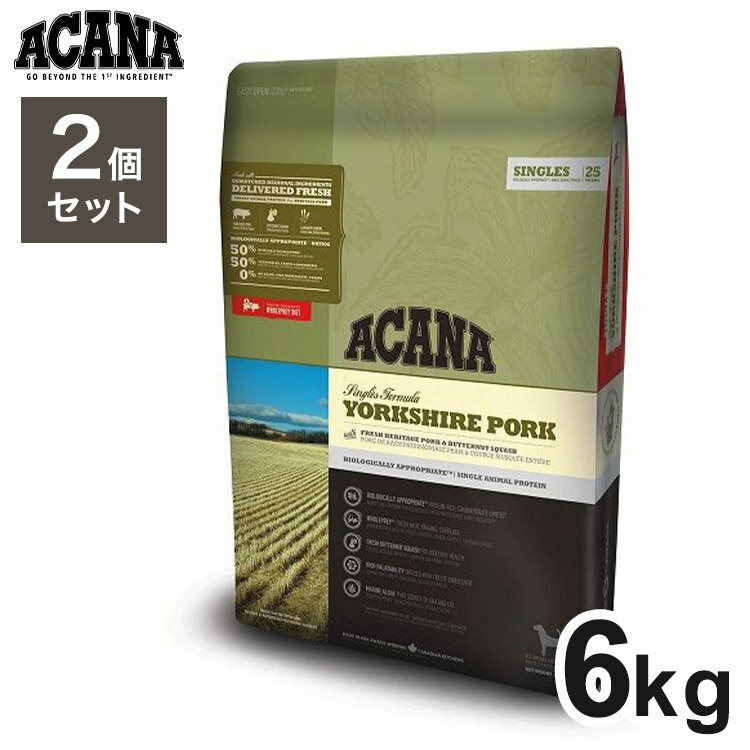 2ĥåȡ  衼㡼ݡ 6kg x2 12kg ɥ饤ա ɥåա  ա ACANA̵