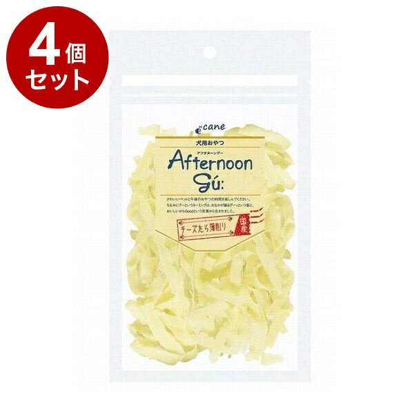 【4個セット】 ジャンプ アフタヌーングー チーズたら薄削り 30g