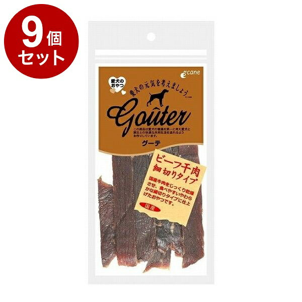 【9個セット】 ジャンプ グーテ ビーフ干肉細切りタイプ 65g【送料無料】