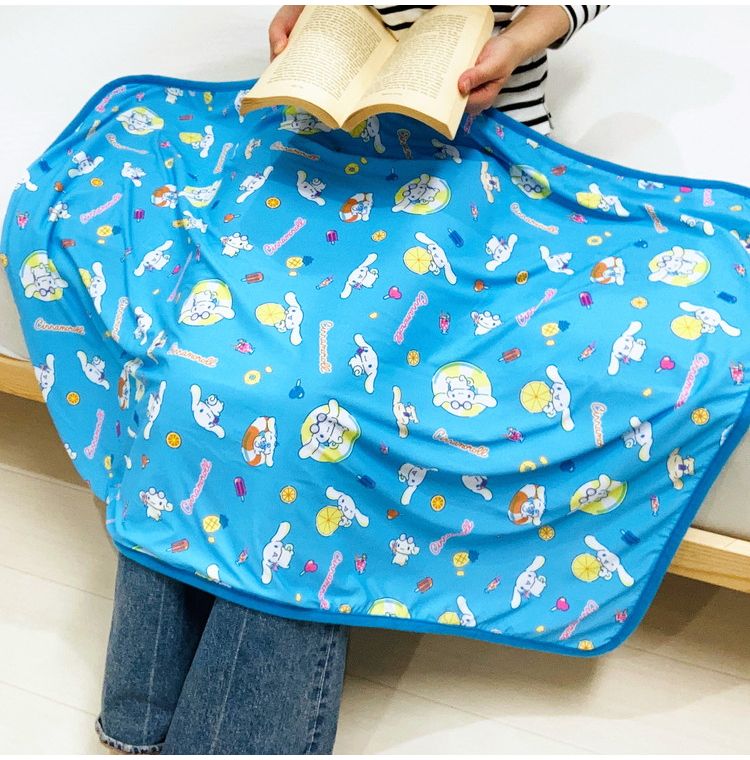 クールブランケット シナモンロール 100×70cm リバーシブル パイル生地 接触冷感シリーズ サンリオキャラクターズ sanrio かわいい おしゃれ プレゼント ギフト お昼寝(代引不可)【送料無料】 [2]