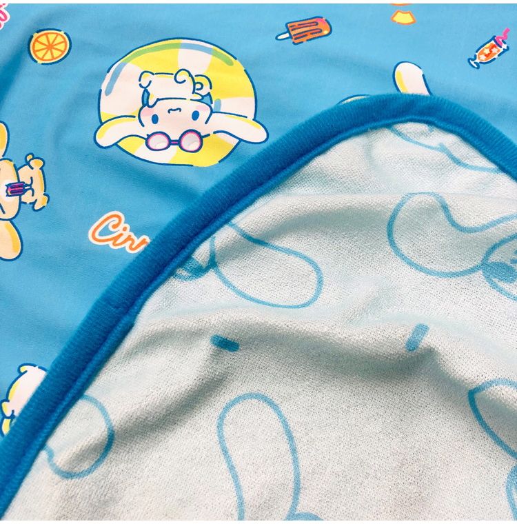 クールブランケット シナモンロール 100×70cm リバーシブル パイル生地 接触冷感シリーズ サンリオキャラクターズ sanrio かわいい おしゃれ プレゼント ギフト お昼寝(代引不可)【送料無料】 [3]