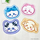 インテリアマット ちいかわ リボン ちいかわ ハチワレ うさぎ モモンガ 43×63cm キャラクター グッズ 寝具 ちいかわパーク マット(代引不可)【送料無料】