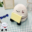 MORIPiLO シマエ大福 スマホスタンド カーバンクル マルチミニ枕 約15cm とろける肌触り 縦横対応 しっかり安定 可愛い シマエナガ グッズ ぬいぐ...